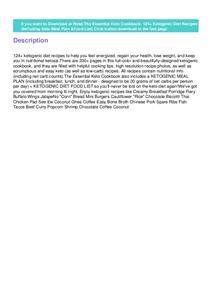 Vegan Ketogenic Diet Menu Plan