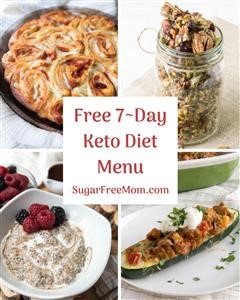 Free Sample Menus for Keto Diet