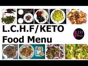 Menu Items for Keto Diet