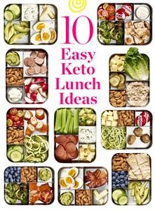 Lunch Menu on Keto Diet