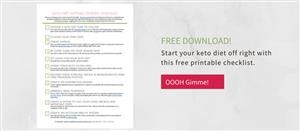 Sample Keto Diet Menu for a Week